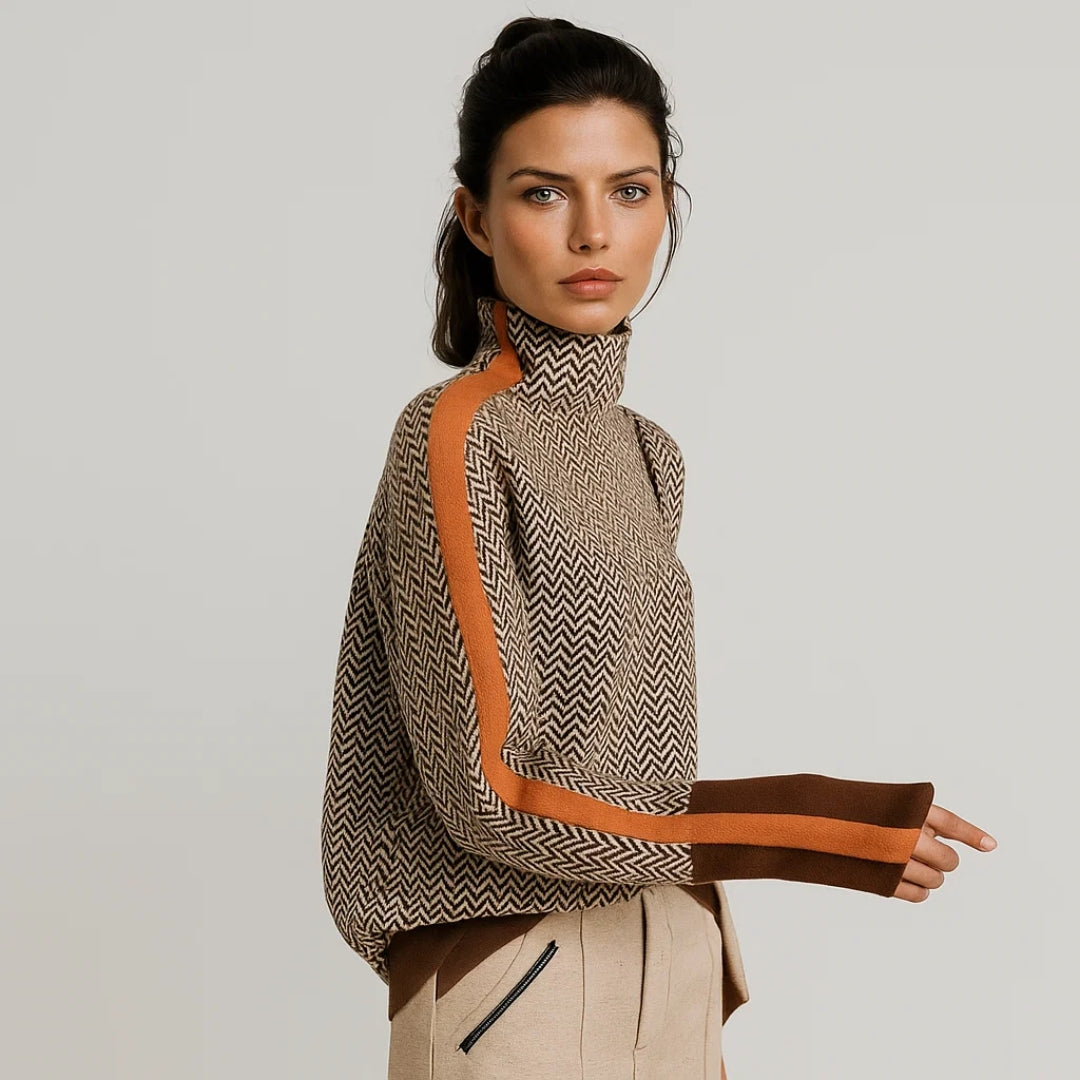 Caroline| Turtle Neck Knit Jumper