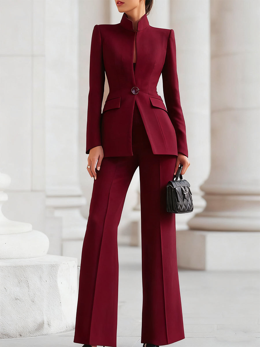 Grace | Elegant Blazer & Trouser Suit Set