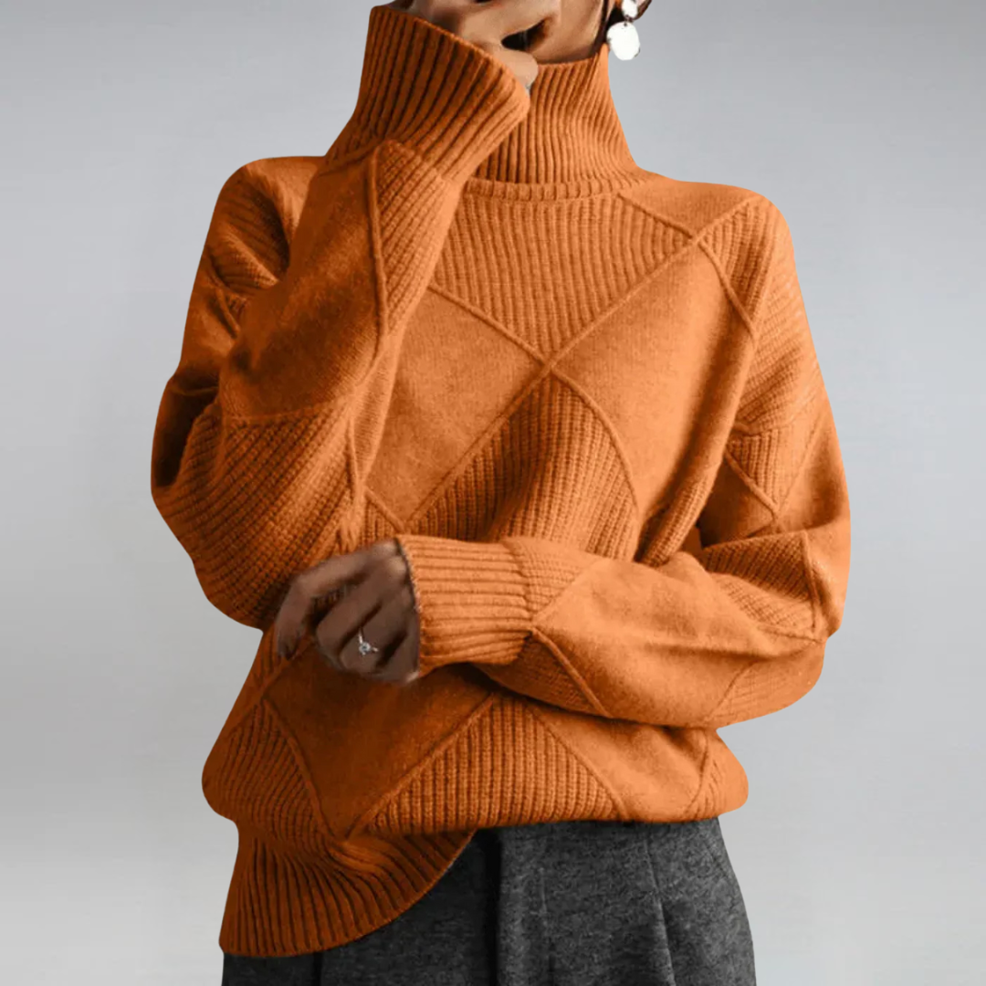ANNE™ – ELEGANT KNITTED TURTLENECK