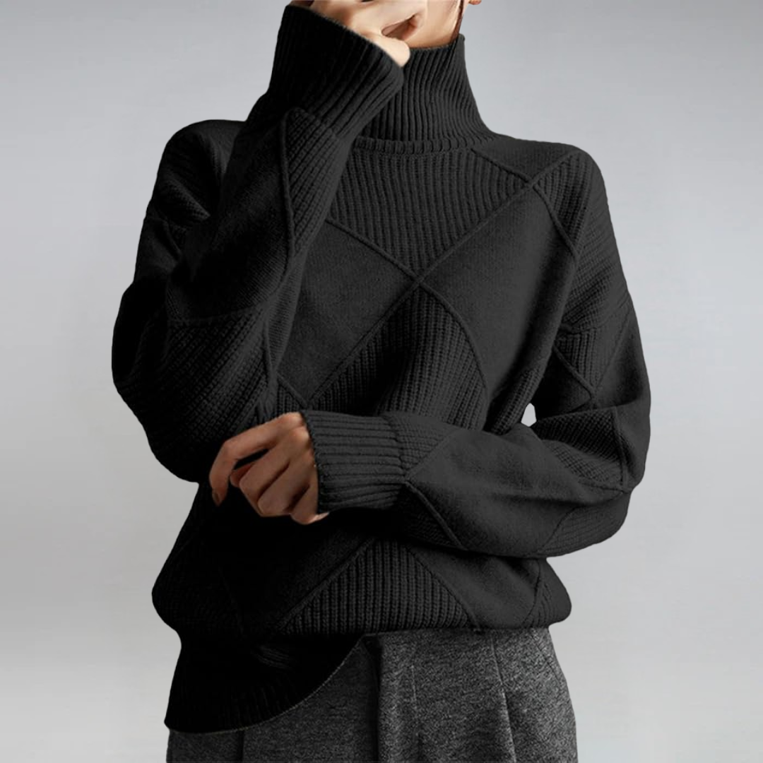 ANNE™ – ELEGANT KNITTED TURTLENECK