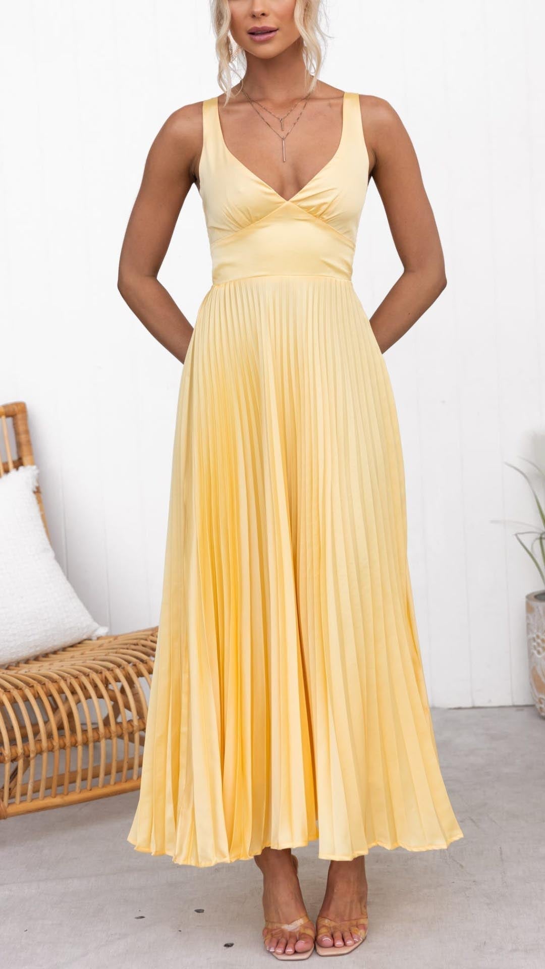 Noie V-Neckline Dress