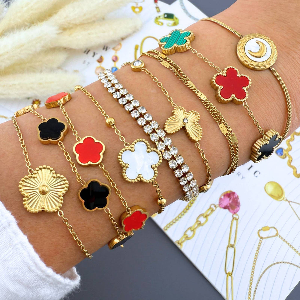 Moon Medallion Bracelet