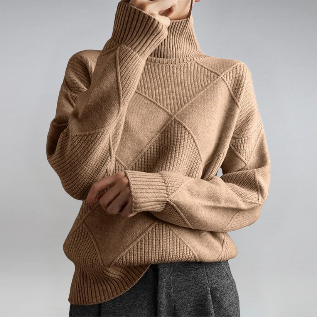 ANNE™ – ELEGANT KNITTED TURTLENECK