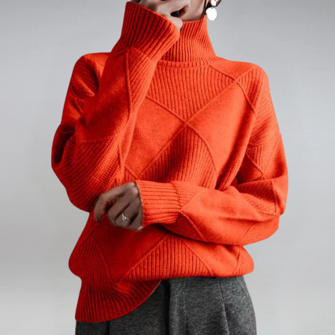 ANNE™ – ELEGANT KNITTED TURTLENECK