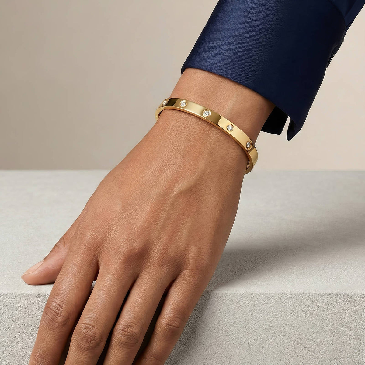 Sparkling Bangle Bracelet