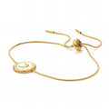 Moon Medallion Bracelet