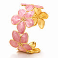 Pink Flowers Bracelet