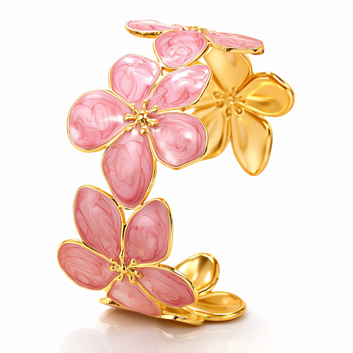 Pink Flowers Bracelet