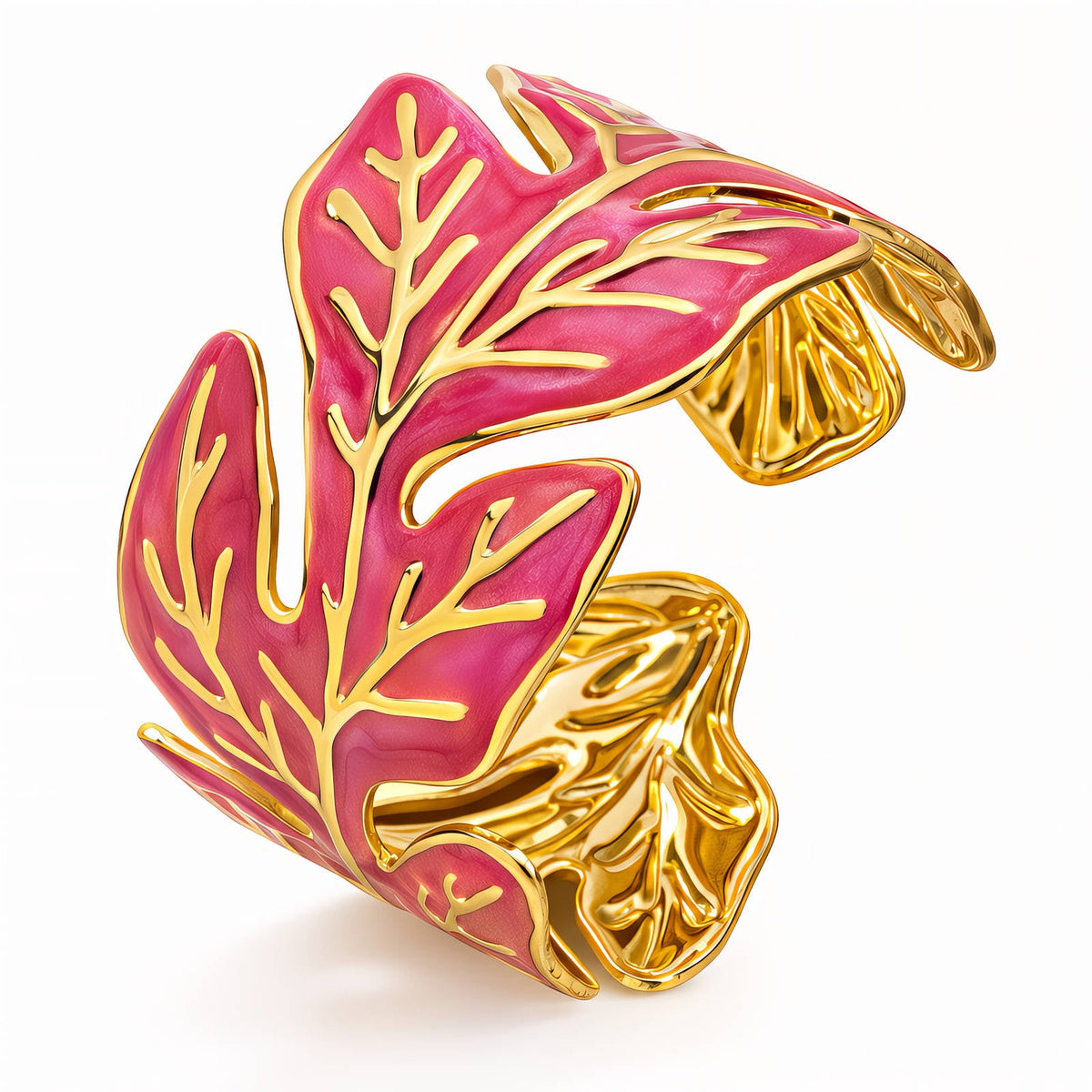 Coral Leaves Bracelet