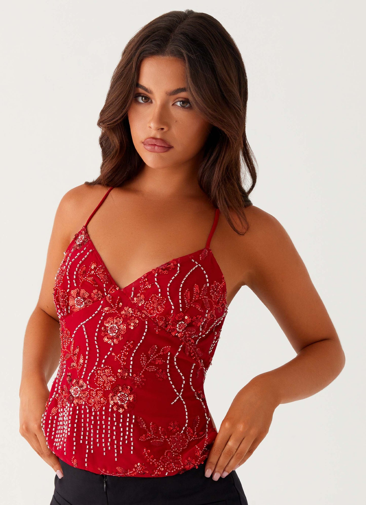 Layla Sequin Cami Top