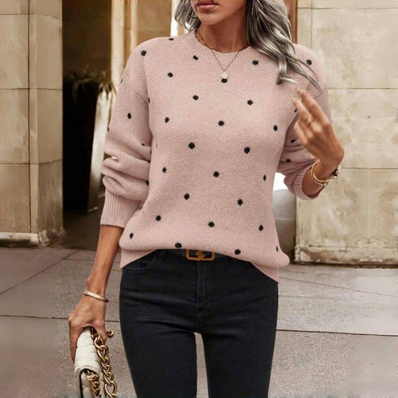 Nova - Polka Dot Knitted Sweater