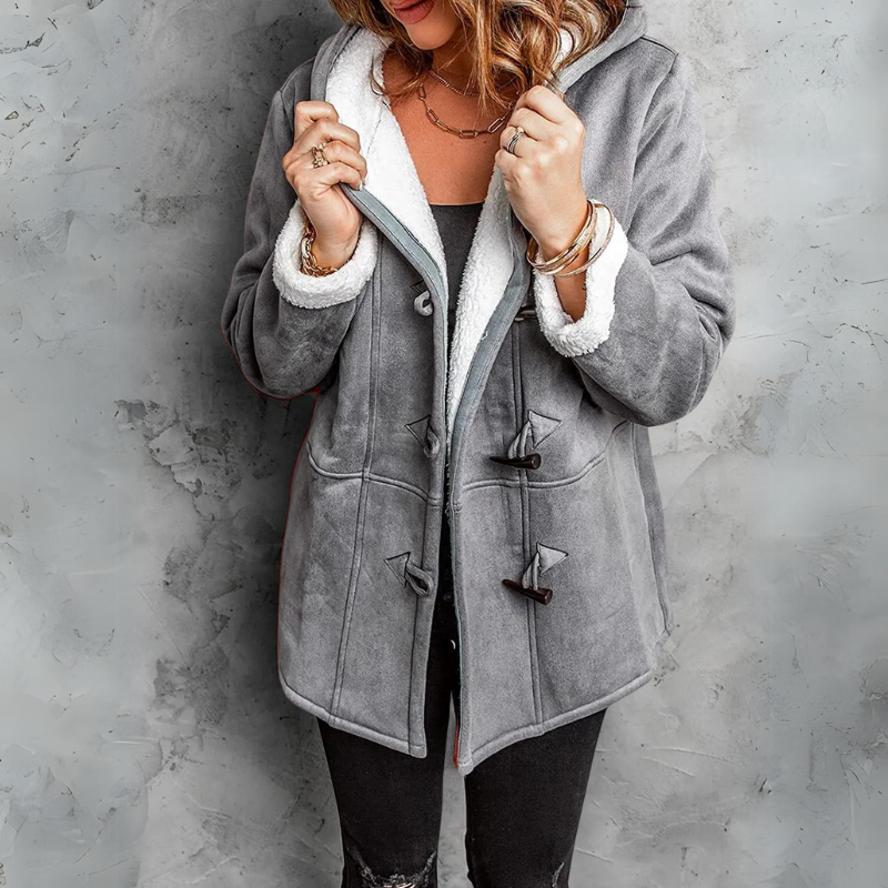 Channah| Soft Hooded Coat