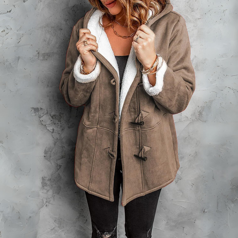 Channah| Soft Hooded Coat
